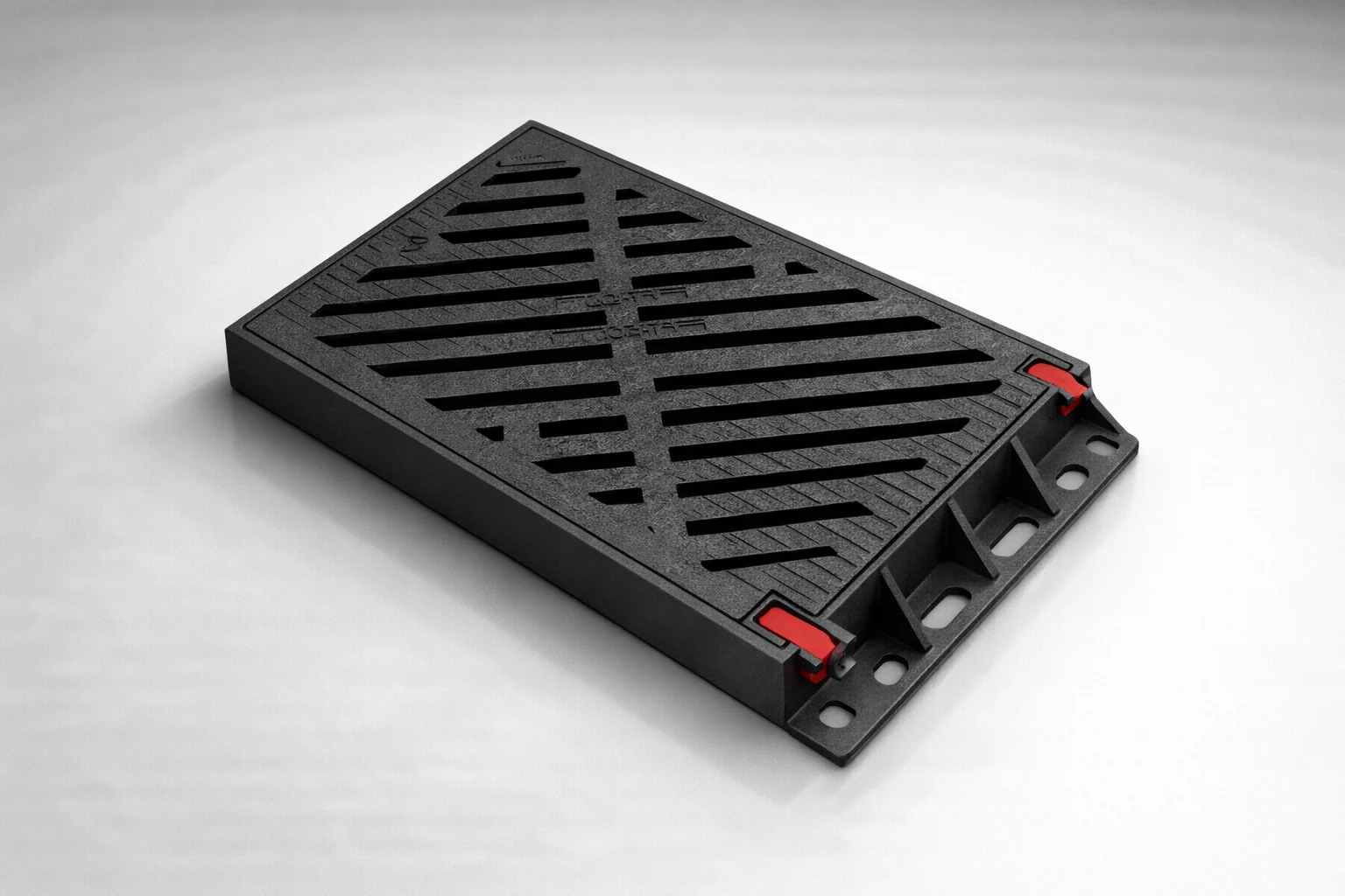 NVA-105 Sfero Döküm Dikdörtgen Yağmur Suyu Izgarası