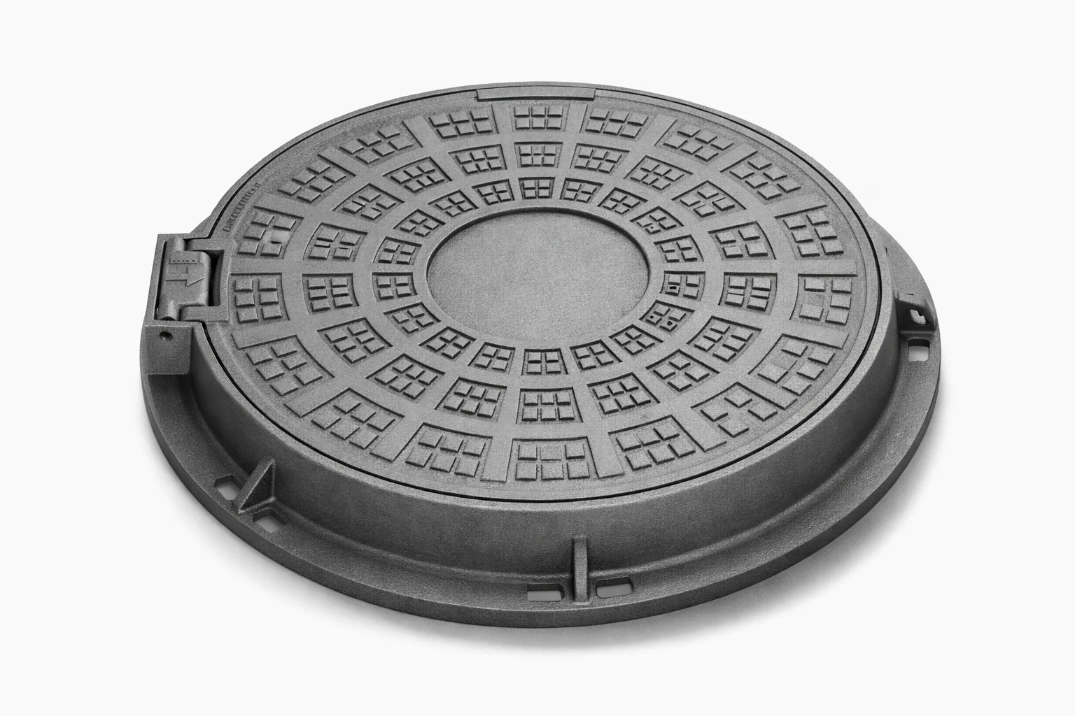 NVA-102 Dairesel Rögar Kapağı Delikli-Deliksiz