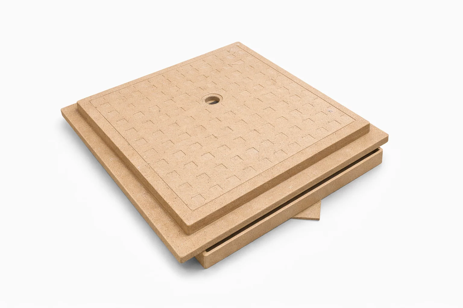 NVA-409 Kare Polimer Rögar Kapağı